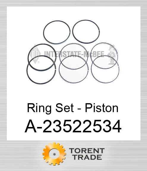 A-23522534 Комплект кілець – поршня NEW AFTERMARKET INTERSTATE MCBEE