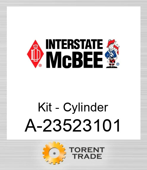 A-23523101 Комплект - Циліндр NEW AFTERMARKET INTERSTATE MCBEE