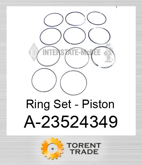 A-23524349 Комплект кілець – поршня NEW AFTERMARKET INTERSTATE MCBEE