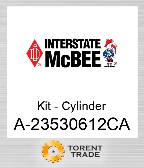 A-23530612CA Комплект - Циліндр NEW AFTERMARKET INTERSTATE MCBEE