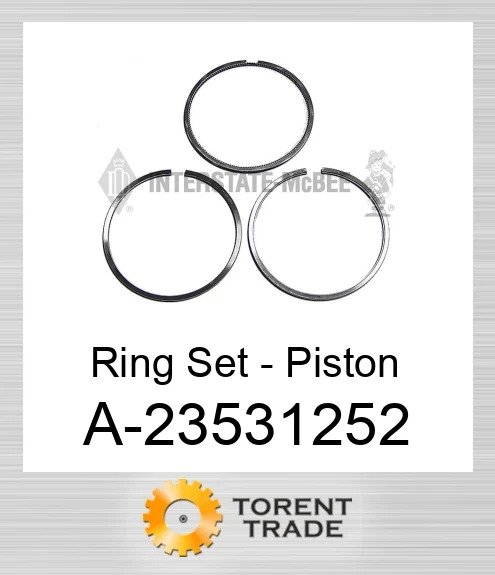 A-23531252 Комплект кілець – поршня NEW AFTERMARKET INTERSTATE MCBEE