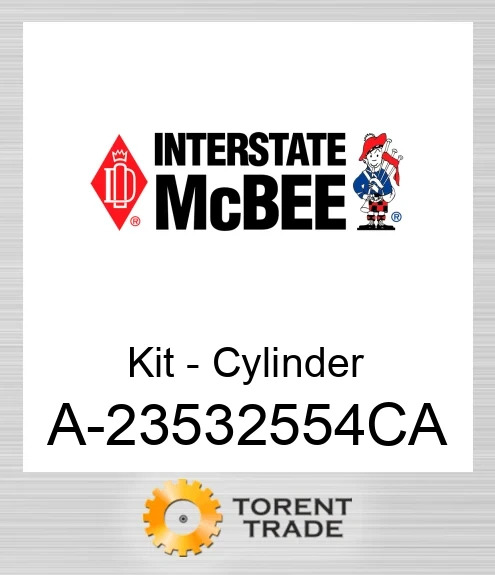 A-23532554CA Комплект - Циліндр NEW AFTERMARKET INTERSTATE MCBEE