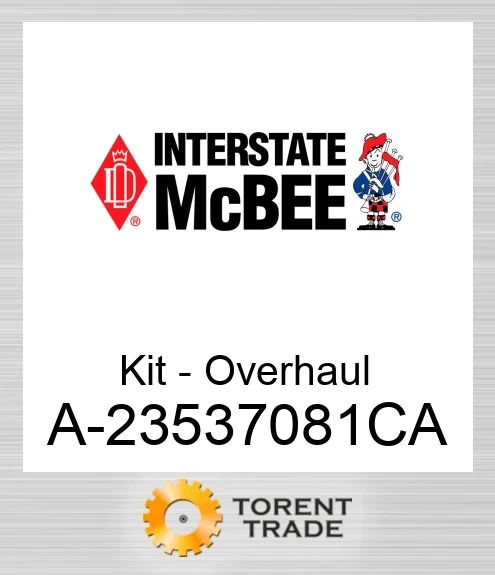A-23537081CA Комплект - Капітальний ремонт NEW AFTERMARKET INTERSTATE MCBEE