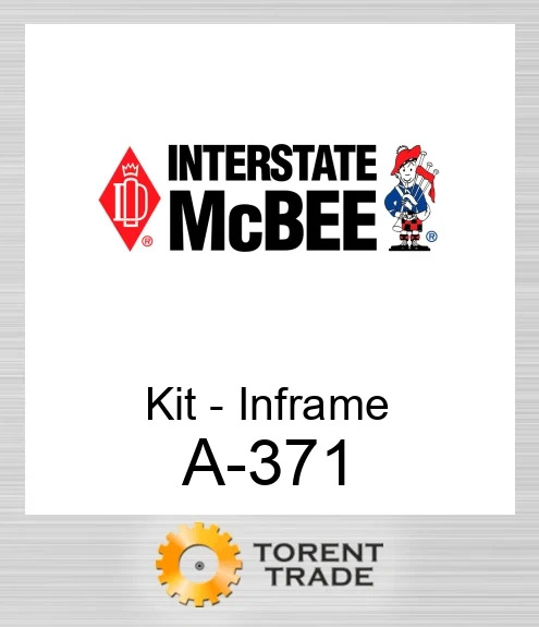A-371 Комплект внутрішньорамного ремонту NEW AFTERMARKET INTERSTATE MCBEE