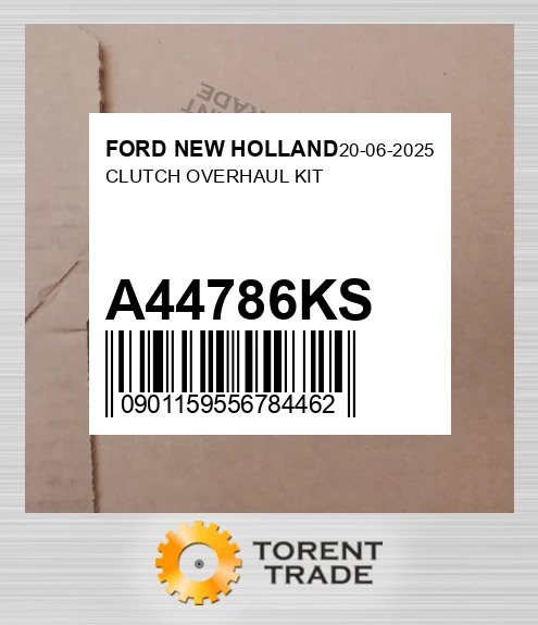 A44786KS Капітальний ремонтний комплект зчеплення FORD NEW HOLLAND NEW AFTERMARKET