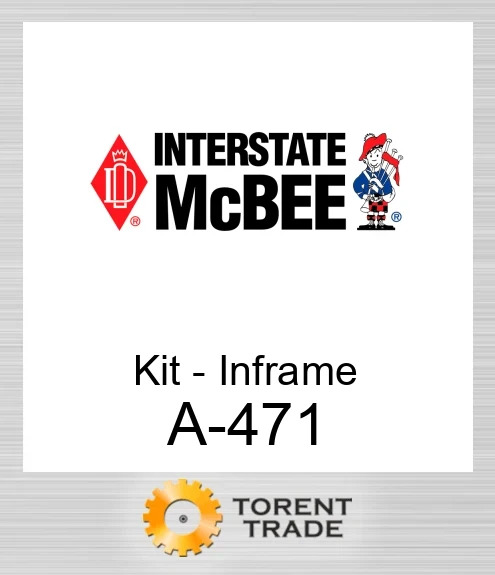 A-471 Комплект внутрішньорамного ремонту NEW AFTERMARKET INTERSTATE MCBEE