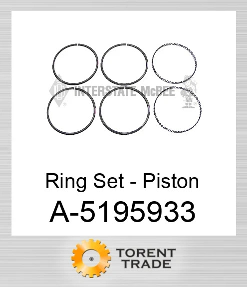A-5195933 Комплект кілець – поршня NEW AFTERMARKET INTERSTATE MCBEE