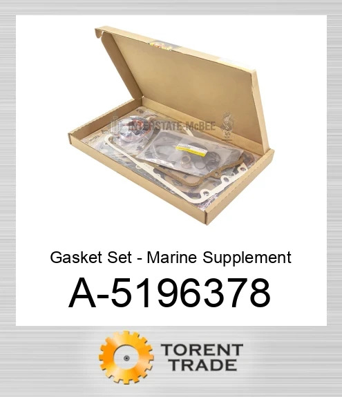 A-5196378 Комплект прокладок - Marine Supplement NEW AFTERMARKET INTERSTATE MCBEE