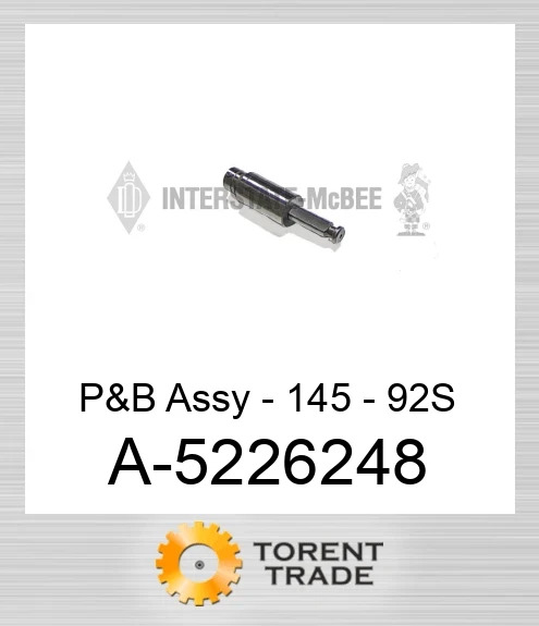 A-5226248 Поршень і шатун у зборі - 145 - 92S NEW AFTERMARKET INTERSTATE MCBEE