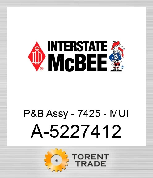 A-5227412 Поршень і шатун у зборі - 7425 - MUI NEW AFTERMARKET INTERSTATE MCBEE