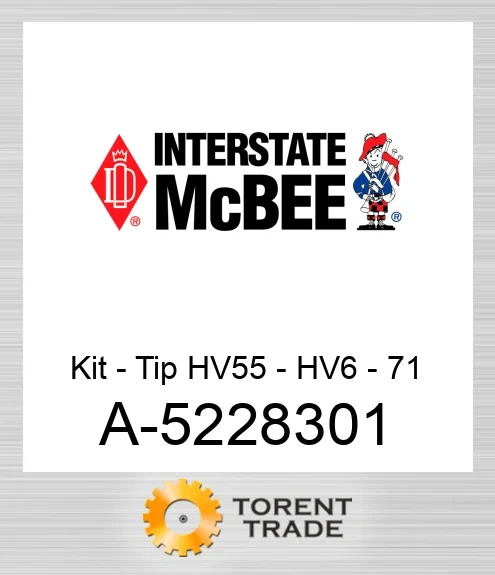 A-5228301 Комплект - Tip HV55 - HV6 - 71 NEW AFTERMARKET INTERSTATE MCBEE