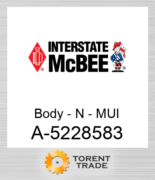 A-5228583 Корпус - N - MUI NEW AFTERMARKET INTERSTATE MCBEE