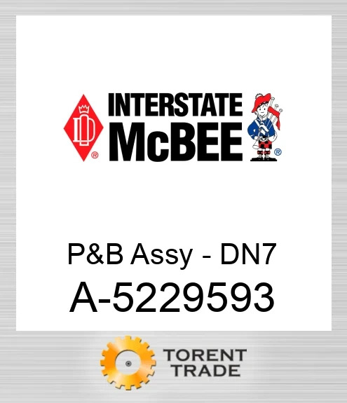 A-5229593 Поршень і шатун у зборі - DN7 NEW AFTERMARKET INTERSTATE MCBEE