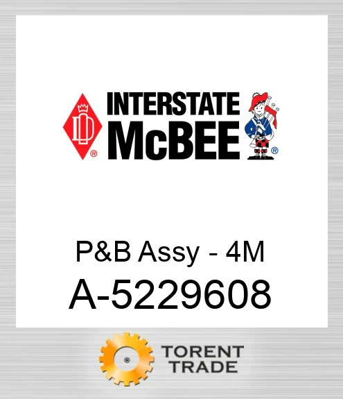 A-5229608 Поршень і шатун у зборі - 4M NEW AFTERMARKET INTERSTATE MCBEE