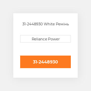 31-2448930 White Ремінь