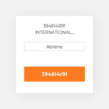 394814R91 INTERNATIONAL Підсилювач крутного моменту Amplifier Torque Assembly Remanufactured