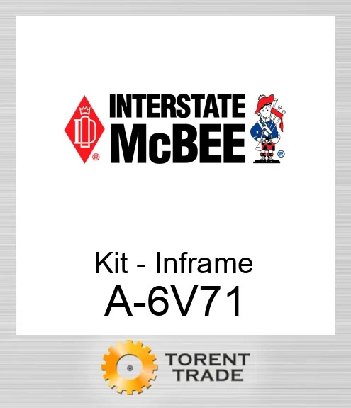 A-6V71 Комплект внутрішньорамного ремонту NEW AFTERMARKET INTERSTATE MCBEE