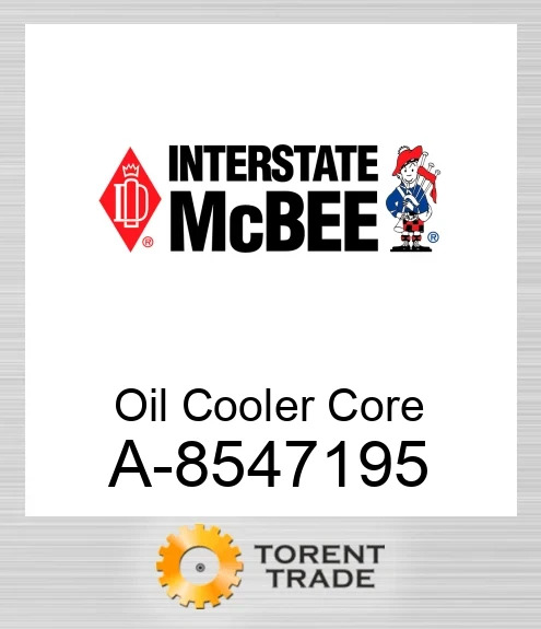 A-8547195 Масло Cooler Core - 18-Пластина NEW AFTERMARKET INTERSTATE MCBEE