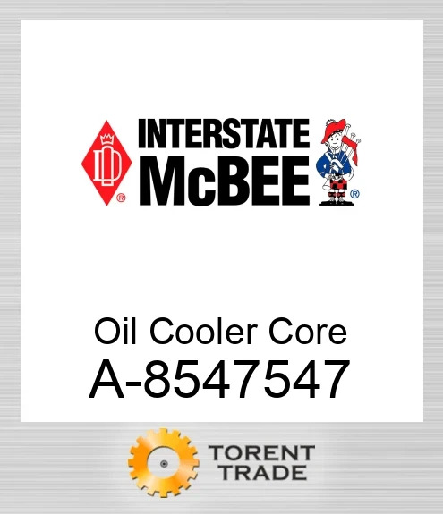 A-8547547 Масло Cooler Core - 16-Пластина NEW AFTERMARKET INTERSTATE MCBEE
