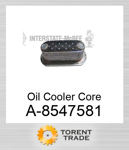 A-8547581 Масло Cooler Core - 13-Пластина NEW AFTERMARKET INTERSTATE MCBEE