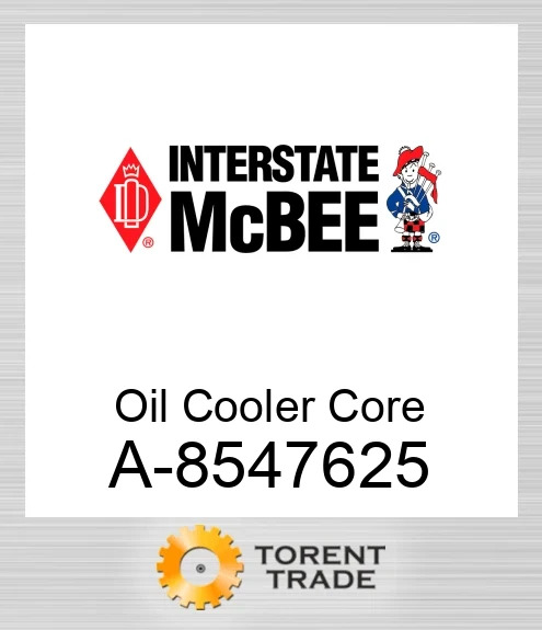 A-8547625 Масло Cooler Core - 4-Пластина NEW AFTERMARKET INTERSTATE MCBEE