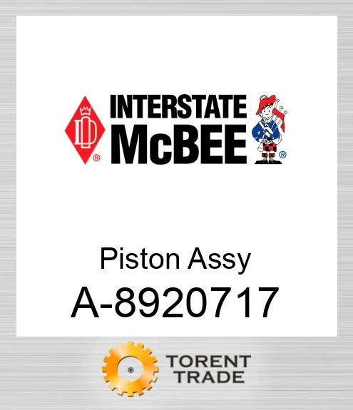 A-8920717 Поршень Assy NEW AFTERMARKET INTERSTATE MCBEE