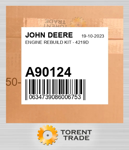 A90124 Двигун REBUILD комплект - 4219D JOHN DEERE NEW AFTERMARKET