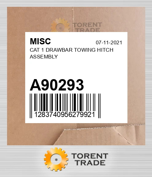A90293 CAT 1 DRAWBAR TOWING HITCH Вузол MISC NEW AFTERMARKET