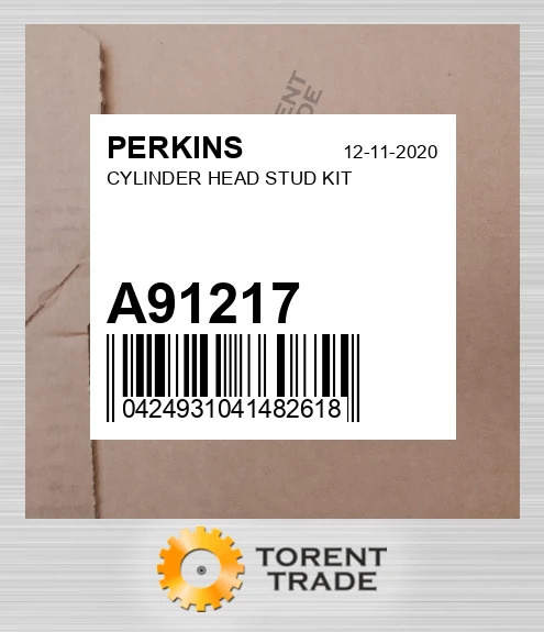 A91217 Головка блока циліндрів STUD комплект PERKINS NEW AFTERMARKET