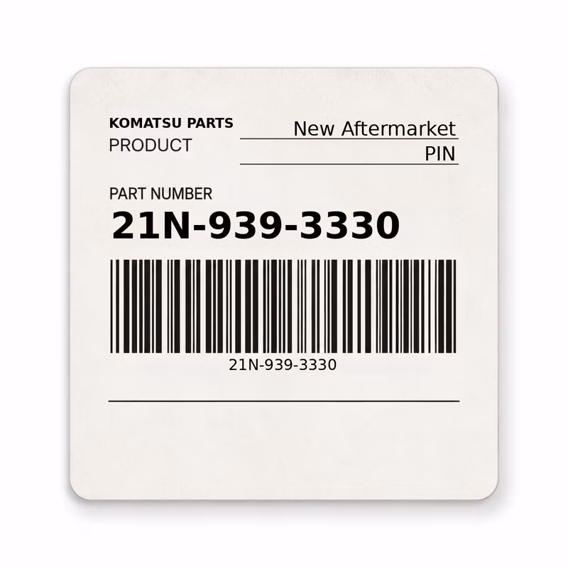 21N-939-3330 PIN fits Komatsu (New Aftermarket)