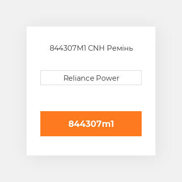 844307M1 CNH Ремінь