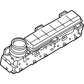 9X2Z-6737-A Панель керування радіо