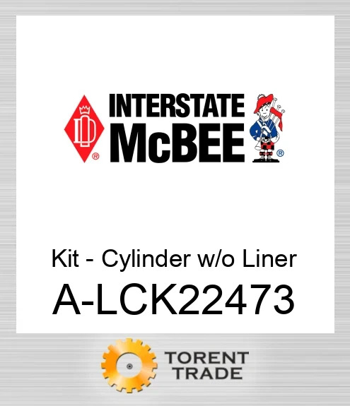 A-LCK22473 Комплект циліндра без гільзи NEW AFTERMARKET INTERSTATE MCBEE