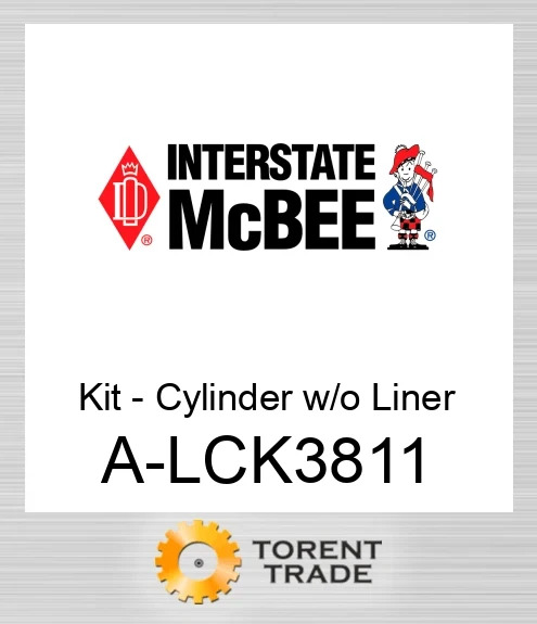 A-LCK3811 Комплект циліндра без гільзи NEW AFTERMARKET INTERSTATE MCBEE