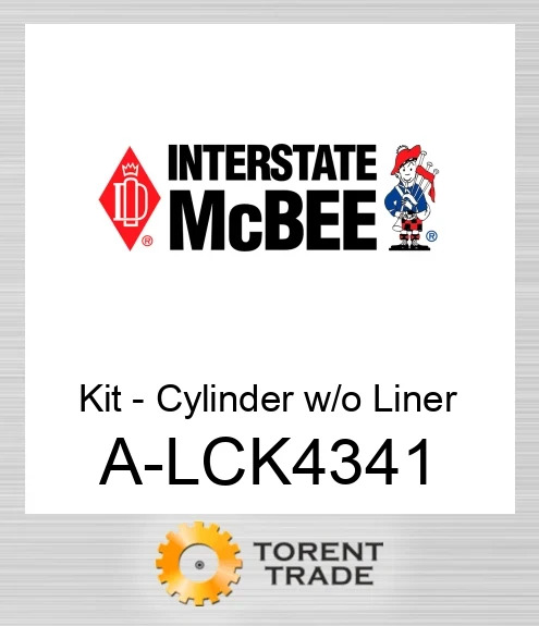 A-LCK4341 Комплект циліндра без гільзи NEW AFTERMARKET INTERSTATE MCBEE