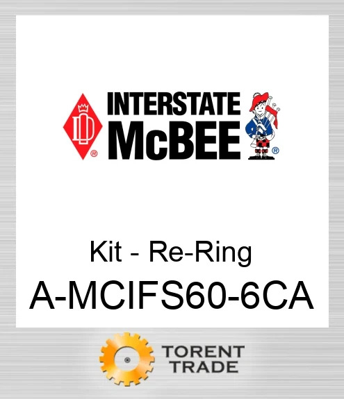 A-MCIFS60-6CA Комплект – внутрішньорамного ремонту – заміна кілець NEW AFTERMARKET INTERSTATE MCBEE