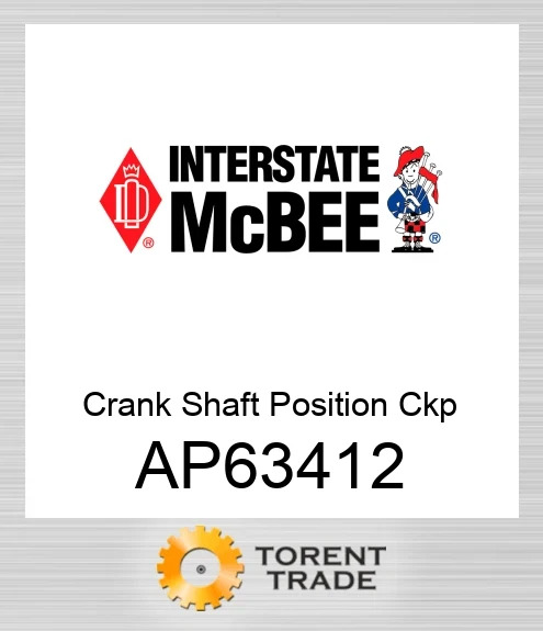 AP63412 Crank Вал Position Ckp NEW AFTERMARKET INTERSTATE MCBEE