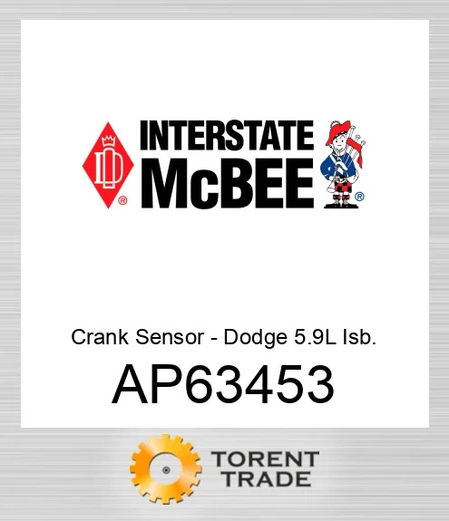 AP63453 Датчик колінчастого вала – Dodge 5,9 л ISB NEW AFTERMARKET INTERSTATE MCBEE