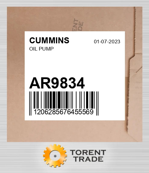 AR9834 Масляний насос NT855 CUMMINS NEW AFTERMARKET