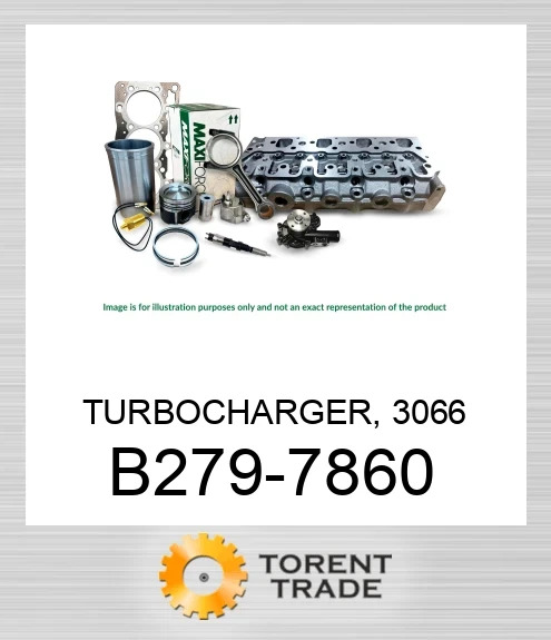 B279-7860 Турбокомпресор, 3066 MAXIFORCE