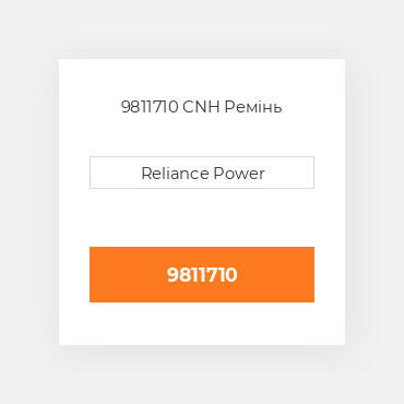 9811710 CNH Ремінь