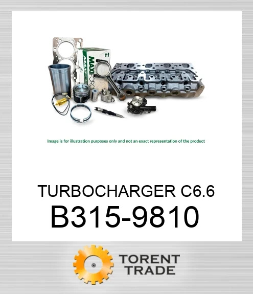 B315-9810 Турбокомпресор, C6.6 MAXIFORCE