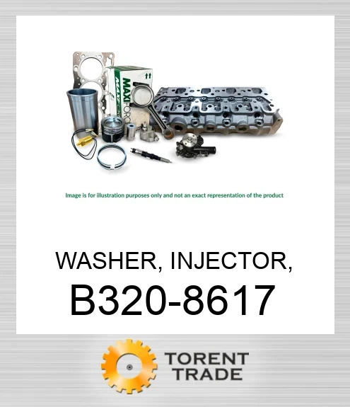 B320-8617 Шайба, інжектор, C4.4/6.6/7.1 ACERT MAXIFORCE