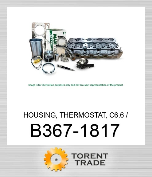 B367-1817 Корпус, термостат, C6.6/C7.1 MAXIFORCE
