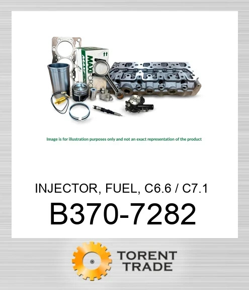 B370-7282 Інжектор, паливний, C6.6/C7.1 ACERT MAXIFORCE