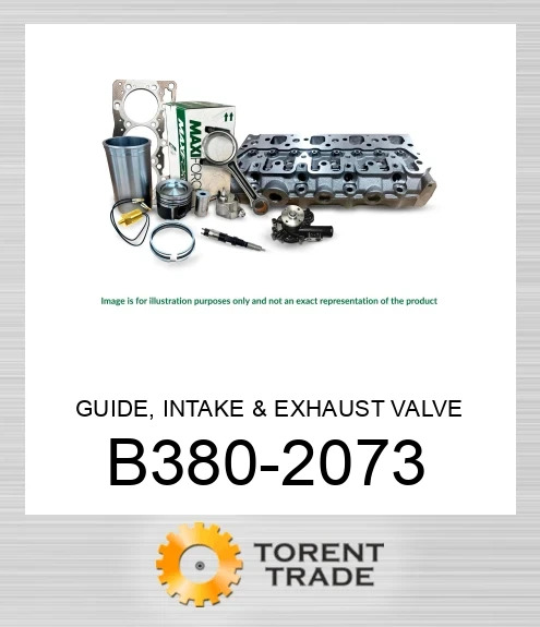 B380-2073 Направляюча, впускний та випускний клапан C4.4/C6.6  MAXIFORCE