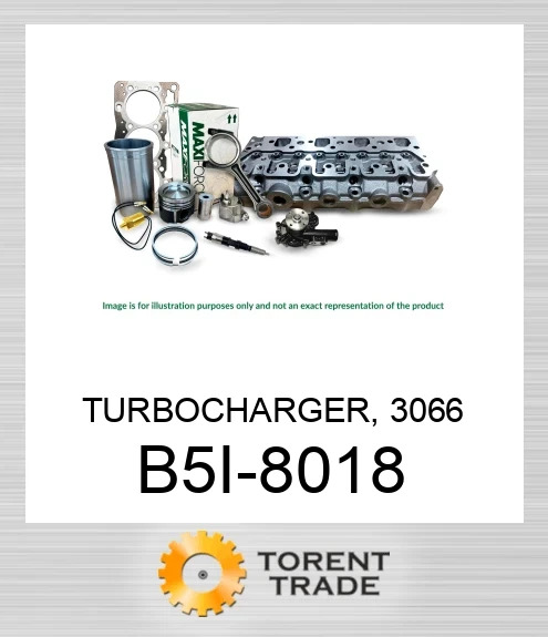 B5I-8018 Турбокомпресор, 3066 MAXIFORCE