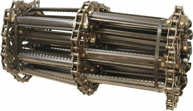 71412327 Gleaner Транспортер похилої камери в зборі Chain Feederhouse Front Serrated