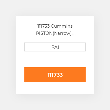 111733 Cummins PISTON(Narrow) Поршень комплект