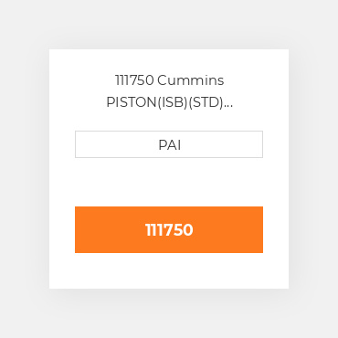 111750 Cummins PISTON(ISB)(STD) Поршень комплект